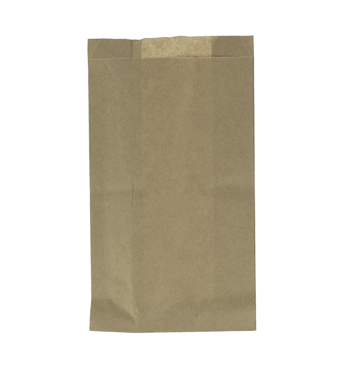 Saco de Papel Antigordura Kraft 14+7x24cm (250 Uds) Saco de Papel Antigordura Kraft 14+7x24cm (250 Uds)