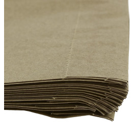 Saco de Papel Antigordura Kraft 14+7x24cm (1000 Uds)