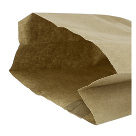Saco de Papel Antigordura Kraft 14+7x24cm (1000 Uds)
