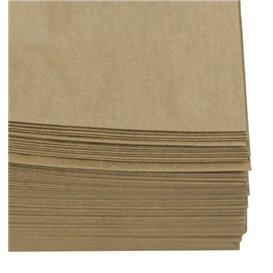 Saqueta Antigordura Kraft Batatas Fritas 12x12cm (250 Uds)