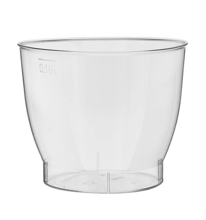 Copo Plastico Cristal Cool Cup PS 160ml (25 Uds) Copo Plastico Cristal Cool Cup PS 160ml (25 Uds)