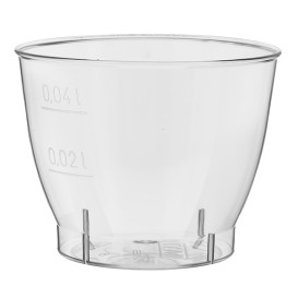 Copo Plastico Cristal Cool Cup PS 40ml (50 Uds)