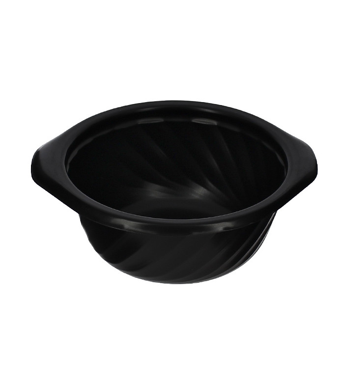 Embalagem Redondo PP Preto 400ml Ø144mm (100 Uds) Embalagem Redondo PP Preto 400ml Ø144mm (100 Uds)