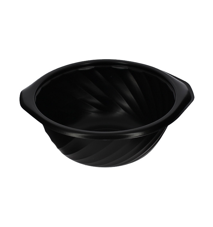 Embalagem Redondo PP Preto 550ml Ø149mm (100 Uds) Embalagem Redondo PP Preto 550ml Ø149mm (100 Uds)