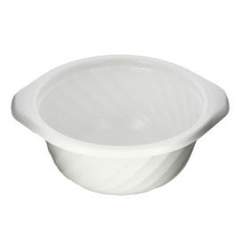 Embalagem Redondo PP Branco 400ml Ø144mm (100 Uds)