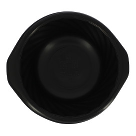 Embalagem Redondo PP Preto 550ml Ø149mm (100 Uds)