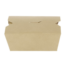 Caixa TakeAway Óptimo Kraft 13x8,5x6cm 700ml (360 Uds) Caixa TakeAway Óptimo Kraft 13x8,5x6cm 700ml (360 Uds)