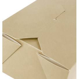 Caixa TakeAway Óptimo Kraft 13x8,5x6cm 700ml (45 Uds) Caixa TakeAway Óptimo Kraft 13x8,5x6cm 700ml (45 Uds)