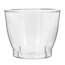 Copo Plastico Cristal Cool Cup PS 250ml (750 Uds)