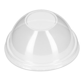 Tampa Cupula Fechada PP Transparente Ø7,9cm (100 Uds)
