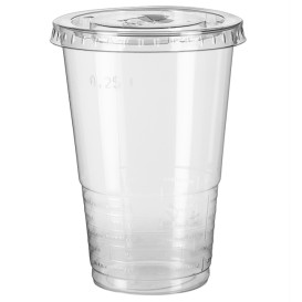 Tampa Cruz PP Transparente  Ø7,9cm (50 Uds)