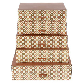 Caixa Bombons e Doces Coral 18,5x12,5x5cm (100 Uds)