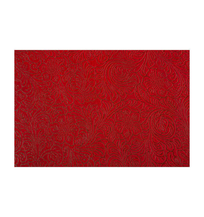 Toalha em Rolo Não Tecido PLUS Vermelho 0,40x45m P30cm (6 Uds) Toalha em Rolo Não Tecido PLUS Vermelho 0,40x45m P30cm (6 Uds)