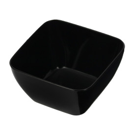 Tigela Degustação de Plástico Preto 5x5x3cm 75ml (20 Uds)