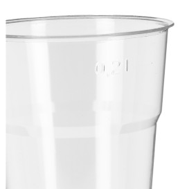 Copo Reutilizável PS "Diamant" Cristal 250ml Ø7,2cm (1.250 Uds)