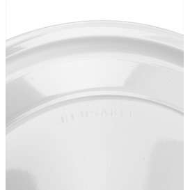 Prato Reutilizável PS Redondo Branco Ø32cm (180 Uds)