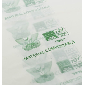 Saco Plastico Mercado Block 100% Biodegradável 27x35cm (3.000 Uds)