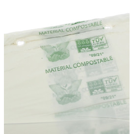 Saco Plastico Mercado Block 100% Biodegradável 27x35cm (3.000 Uds)
