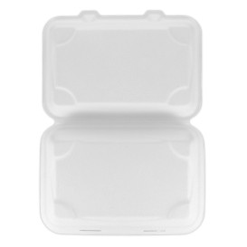 Embalagem Cana-de-açúcar Branco 23x15x7,5cm (250 Uds)