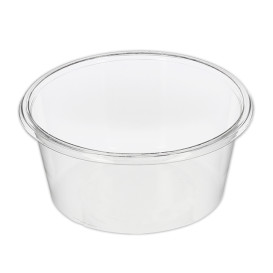 Embalagem Compostáveis PLA Transparente 145ml (100 Uds)