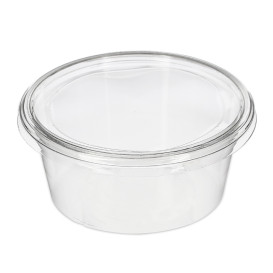 Tampa Embalagem Compostáveis PLA 145ml (100 Uds)