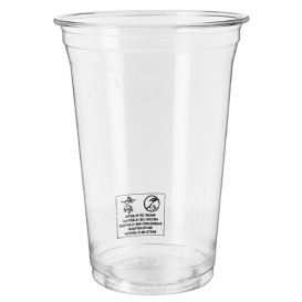 Copo PLA Bio Transparente 550ml Ø9,5cm (1120 Uds) 