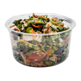 Embalagem Plastico PP "Deli" 16Oz/473ml Transp. Ø120mm (25 Uds)