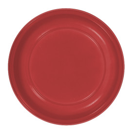 Prato Profundo Reutilizável Económico PS Vermelho Ø20,5cm (25 Uds)