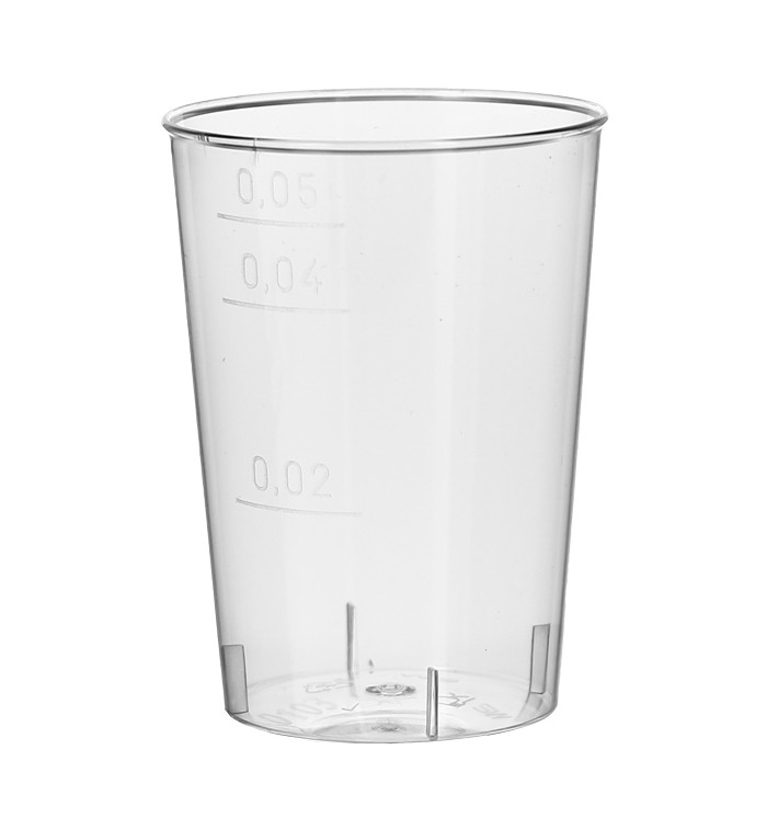 Copo Plastico Cristal Transparente PS 50ml (40 Uds) Copo Plastico Cristal Transparente PS 50ml (40 Uds)