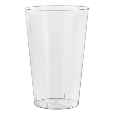 Copo Reutilizável PS Cristal Transp. 500ml (50 Uds)