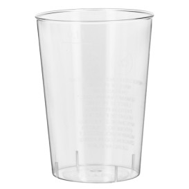 Copo Plastico Cristal Transparente PS 100ml (40 Uds)