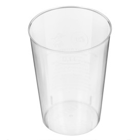 Copo Plastico Cristal Transparente PS 100ml (40 Uds)