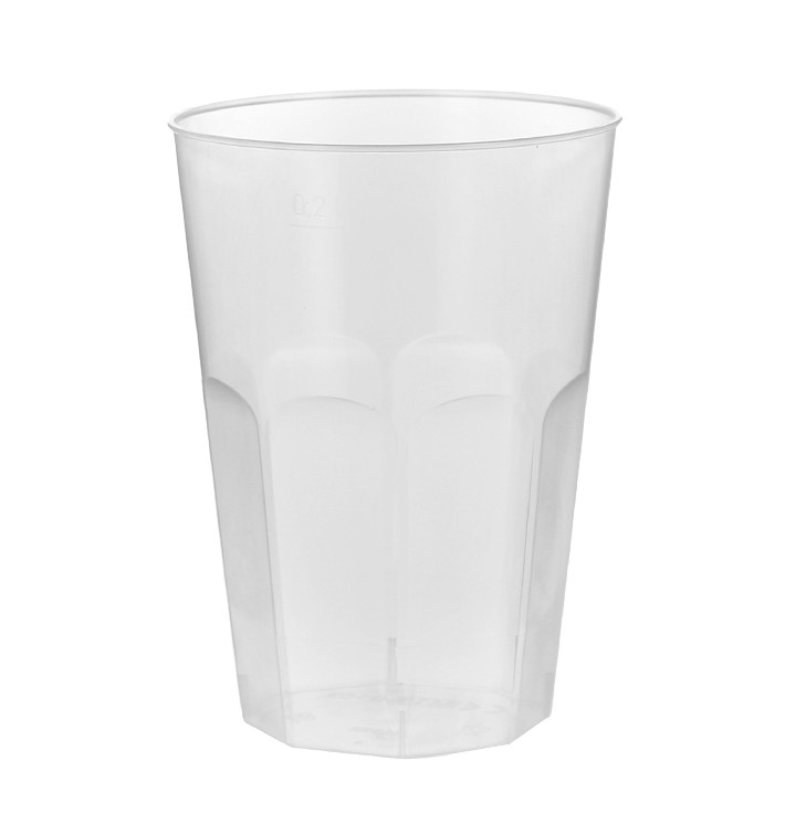 Copo "Deco" Transparente PP 200 ml (25 Uds) Copo "Deco" Transparente PP 200 ml (25 Uds)