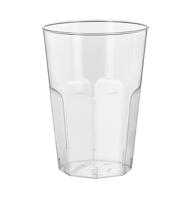 Copo "Deco" Transparente PS 200 ml (25 Uds) Copo "Deco" Transparente PS 200 ml (25 Uds)