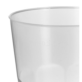 Copo "Deco" Transparente PP 300 ml (30 Uds)