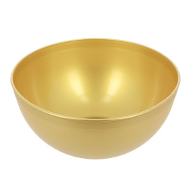 Tigela Reutilizável PP Mineral Ouro 2l Ø20cm (1 Ud)