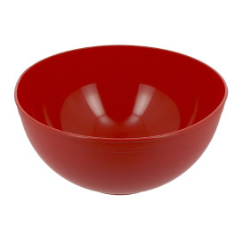 Tigela Reutilizável PP Mineral Vermelho 2l Ø20cm (36 Uds)