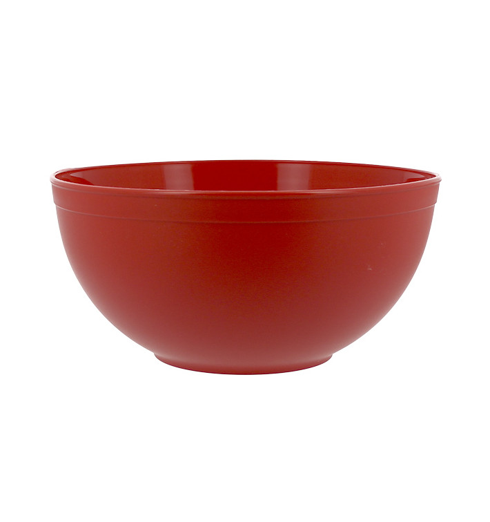 Tigela Reutilizável PP Mineral Vermelho 2l Ø20cm (1 Ud) Tigela Reutilizável PP Mineral Vermelho 2l Ø20cm (1 Ud)