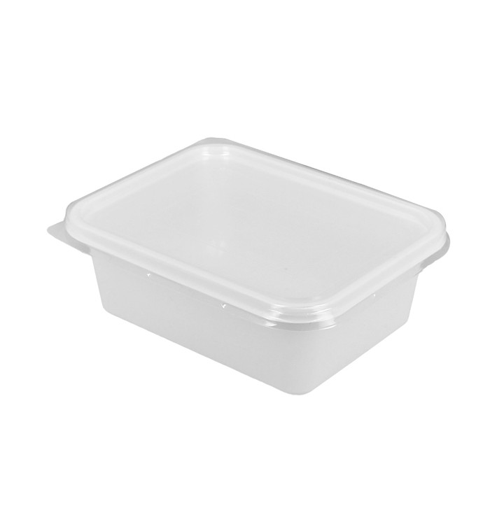 Embalagem com Tampa Plastico Trasparente 127x91x42mm (1.000 Uds) Embalagem com Tampa Plastico Trasparente 127x91x42mm (1.000 Uds)