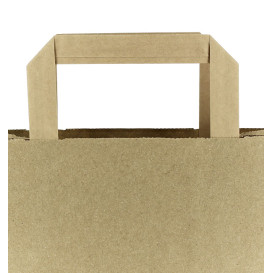 Saco Papel Kraft porta Garrafas 19+8x37cm (250 Uds)