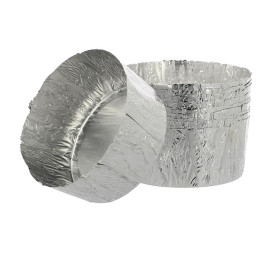 Cápsula Pastelaría Aluminio 68x60x30mm (100 Uds)