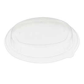 Tampa Cupula Plástico PP para Bandeja 240x170mm (50 Uds)