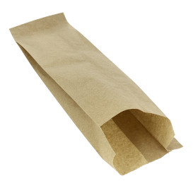 Saco Papel Antigordura Sanduiche Kraft 9+5x32cm (250 Uds)