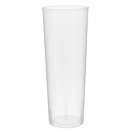 Copo Tubo Plastico Inquebráveis PP 300ml (500 Uds)