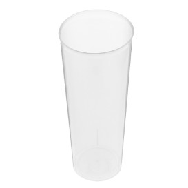 Copo Tubo Plastico Inquebráveis PP 330ml (10 Uds )