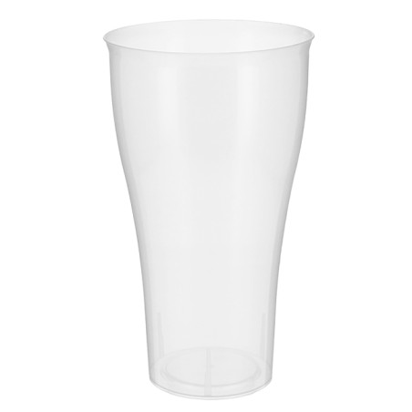 Copo Reutilizável Inquebrável PP Transp. 430ml (200 Uds)