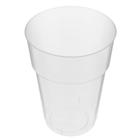 Copo de Cerveja Transparente PS 200 ml (40 Uds)