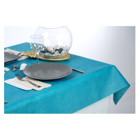 Toalha Descartável Não Tecido PLUS Turquesa 100x100cm (100 Uds)