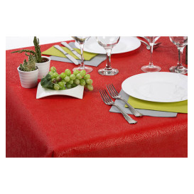 Toalha Descartável Não Tecido PLUS Vermelho 100x100cm (100 Uds)