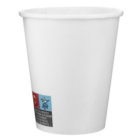 Copo de Cartão 9 Oz/280ml Branco Ø8,1cm (600 Uds)